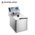 Shinelong ODM &amp; OEM Restaurante de alta qualidade Comercial Deep Continuous Batata Chips Fryer Machine com 2-Tanks 2-Baskets